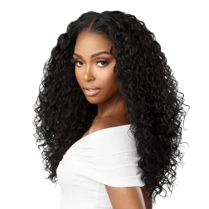 Sensationnel Bare Lace 13X6 Wigs - Unit 2 Lacefrontal Glueless Synthetic 180 Degree Preplucked Hairline (SH/BERRY)