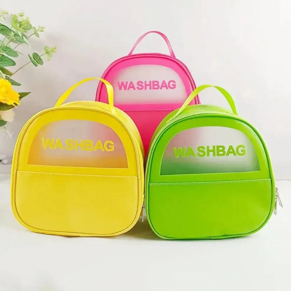 SET OF TRAVEL WASH BAGS