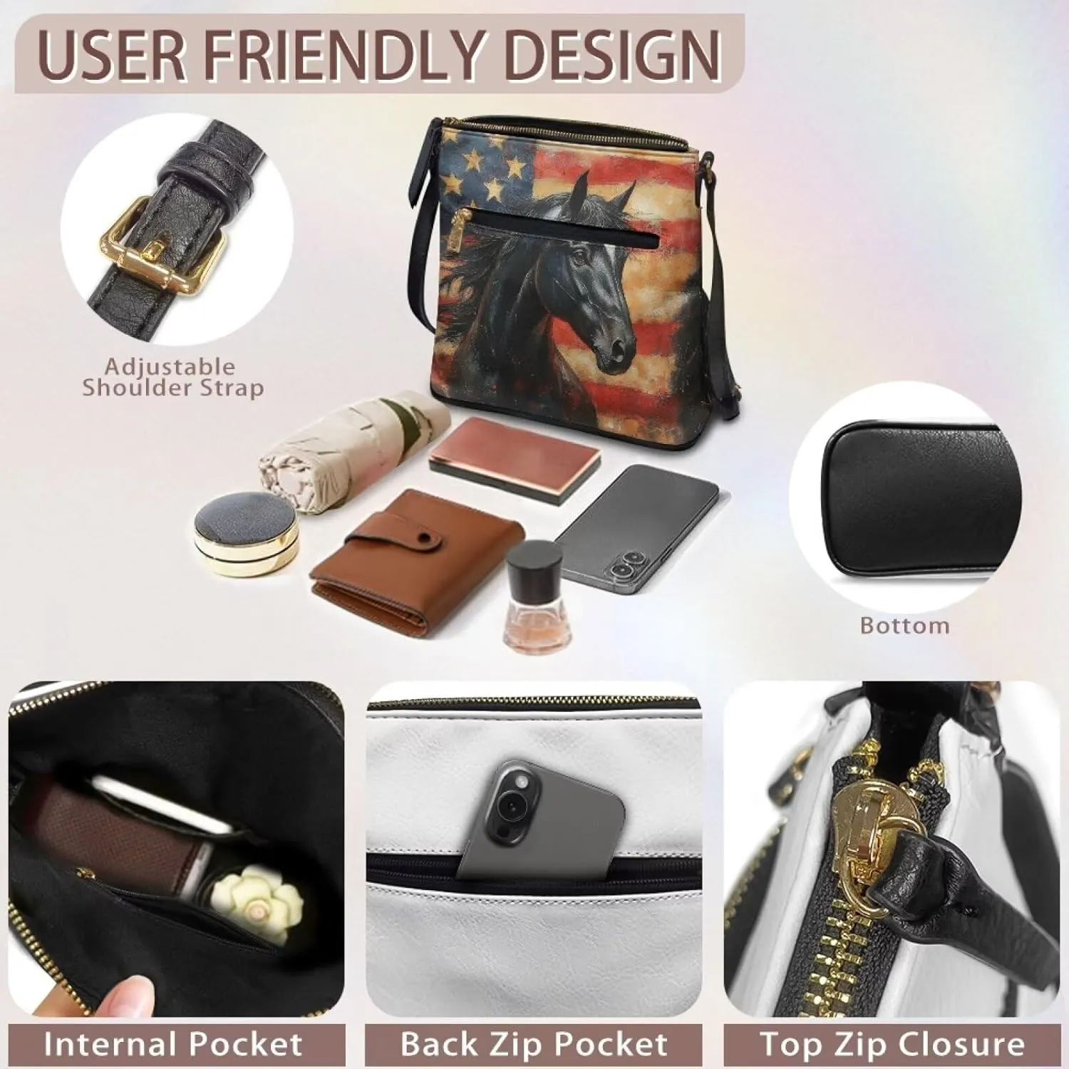 Shoulder Bag for Women Crossbody Womens Large Crossbody Bags Ladies Satchel Shoulder Handbags