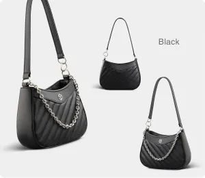 Shoulder Bags for Women, Cute Hobo Tote Handbag Mini Clutch Purse with Zipper Closure,