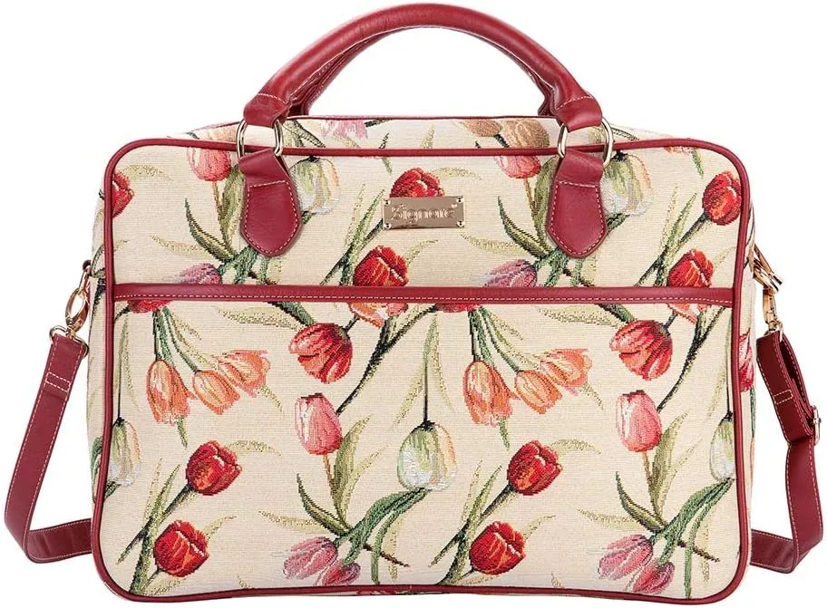 Signare Tapestry Laptop bag Computer Messenger bag Briefcase for Women