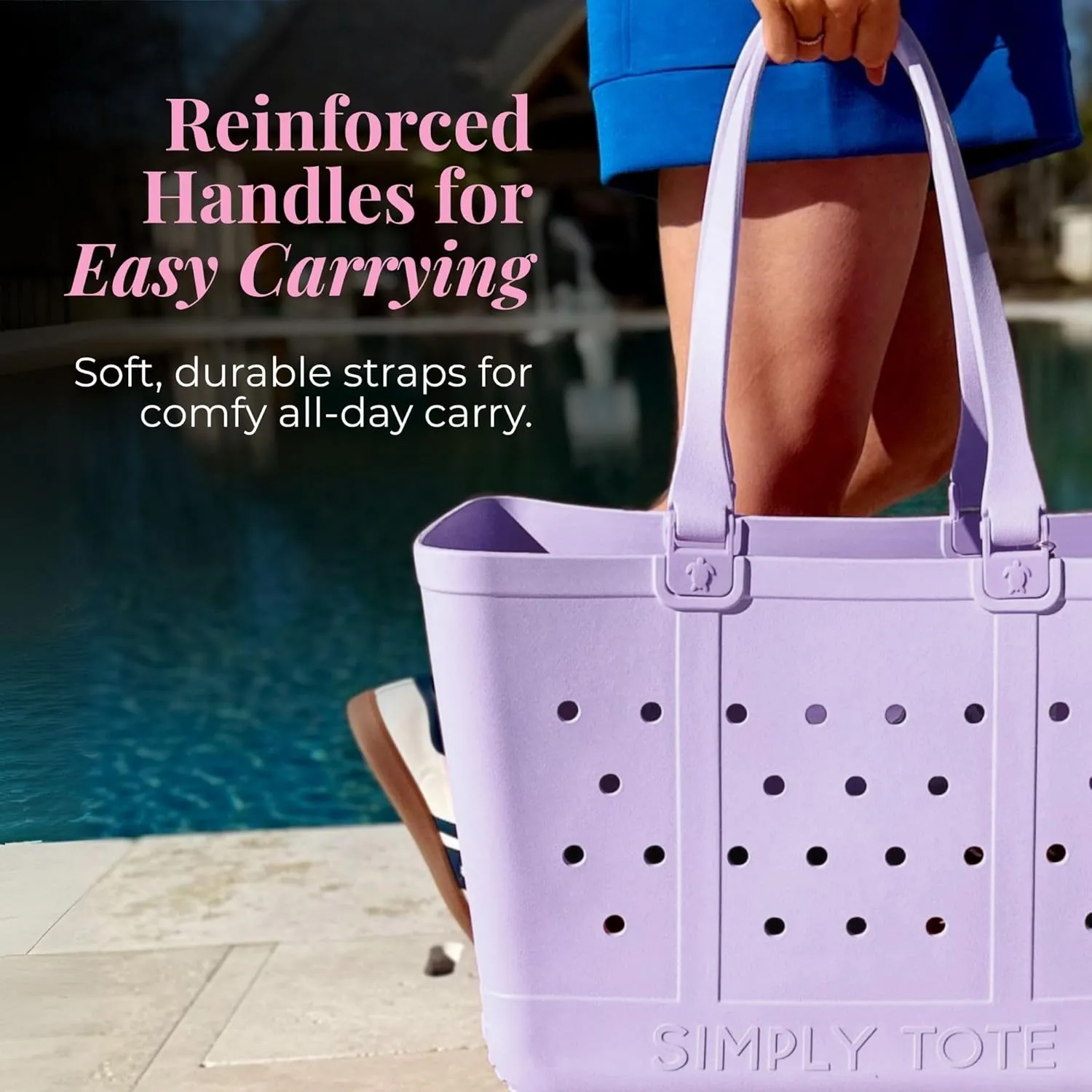 Simply Southern, Large Tote Bag