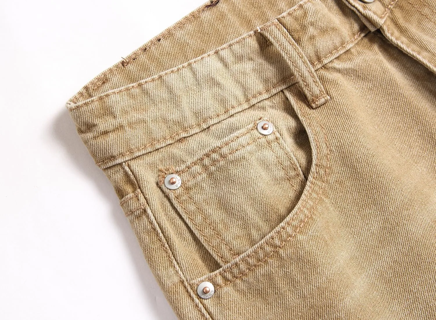 Slim Fit Men's Jeans, Ripped Stretch Jeans Denim Pants