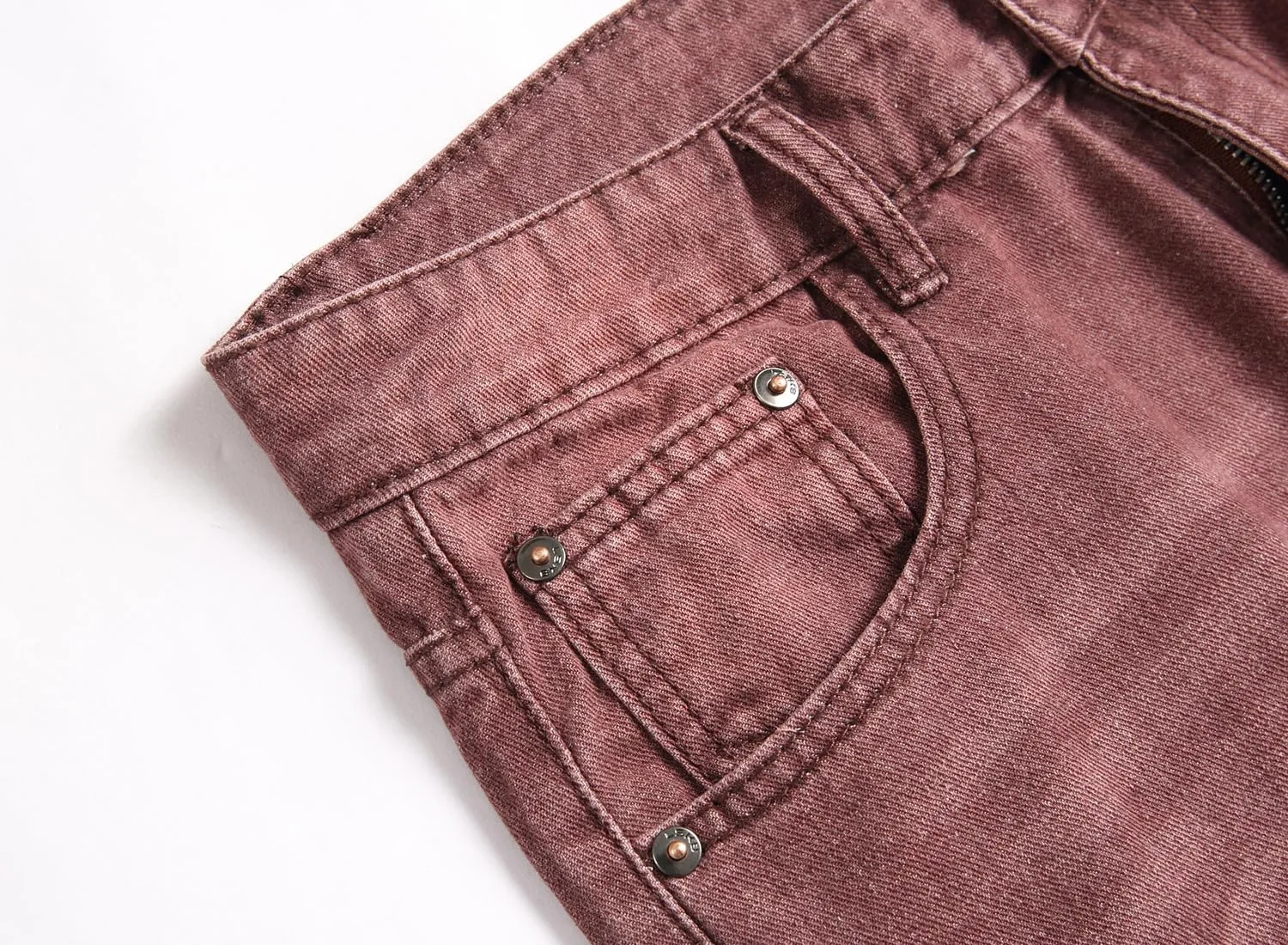 Slim Fit Men's Jeans, Ripped Stretch Jeans Denim Pants