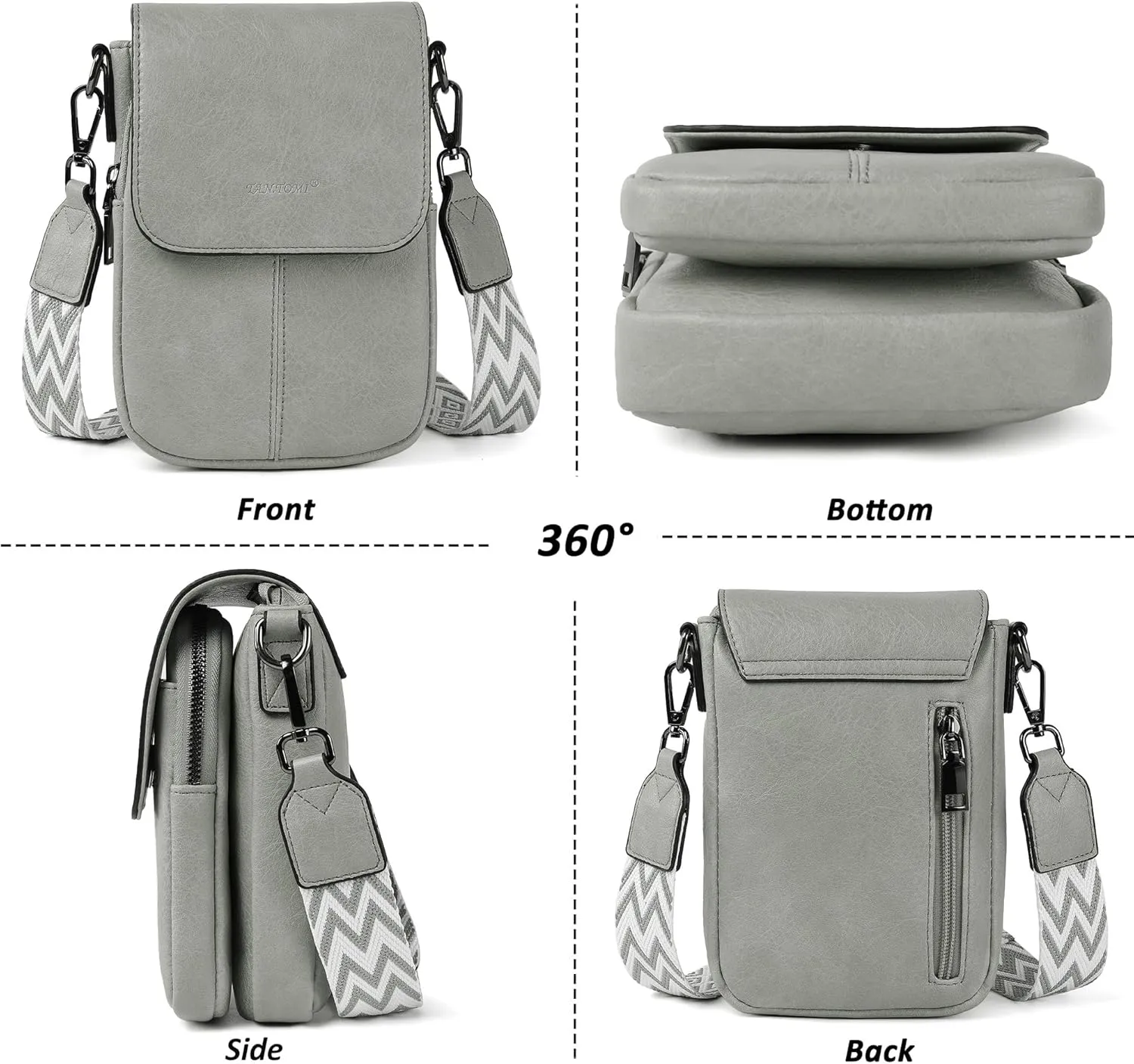 Small Crossbody Bags for Women, Small Purses for Women with Card Slots Phone Purse mit Adjustable Strap