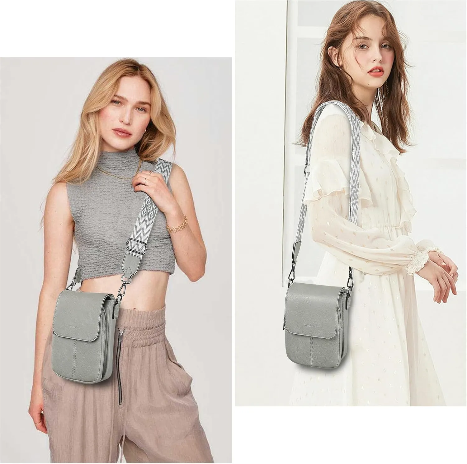 Small Crossbody Bags for Women, Small Purses for Women with Card Slots Phone Purse mit Adjustable Strap