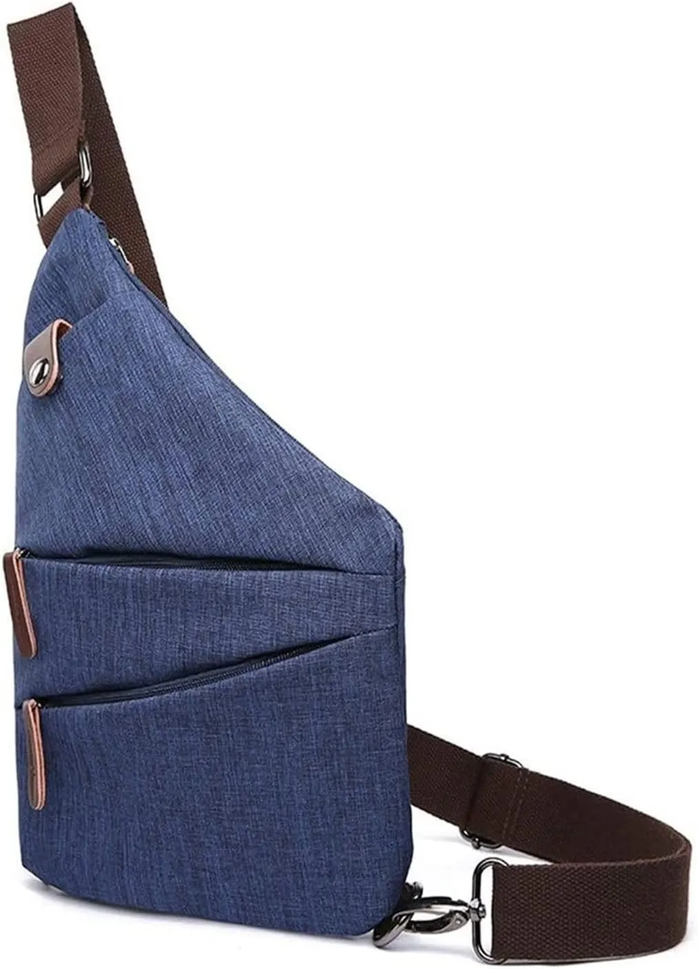 Small Leisure Sling Bag Shoulder Backpack Chest Pack Casual Hiking Rucksack Cross Body Daypack Crossbody