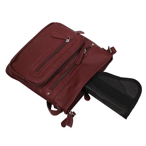 Small Messenger Crossbody-red