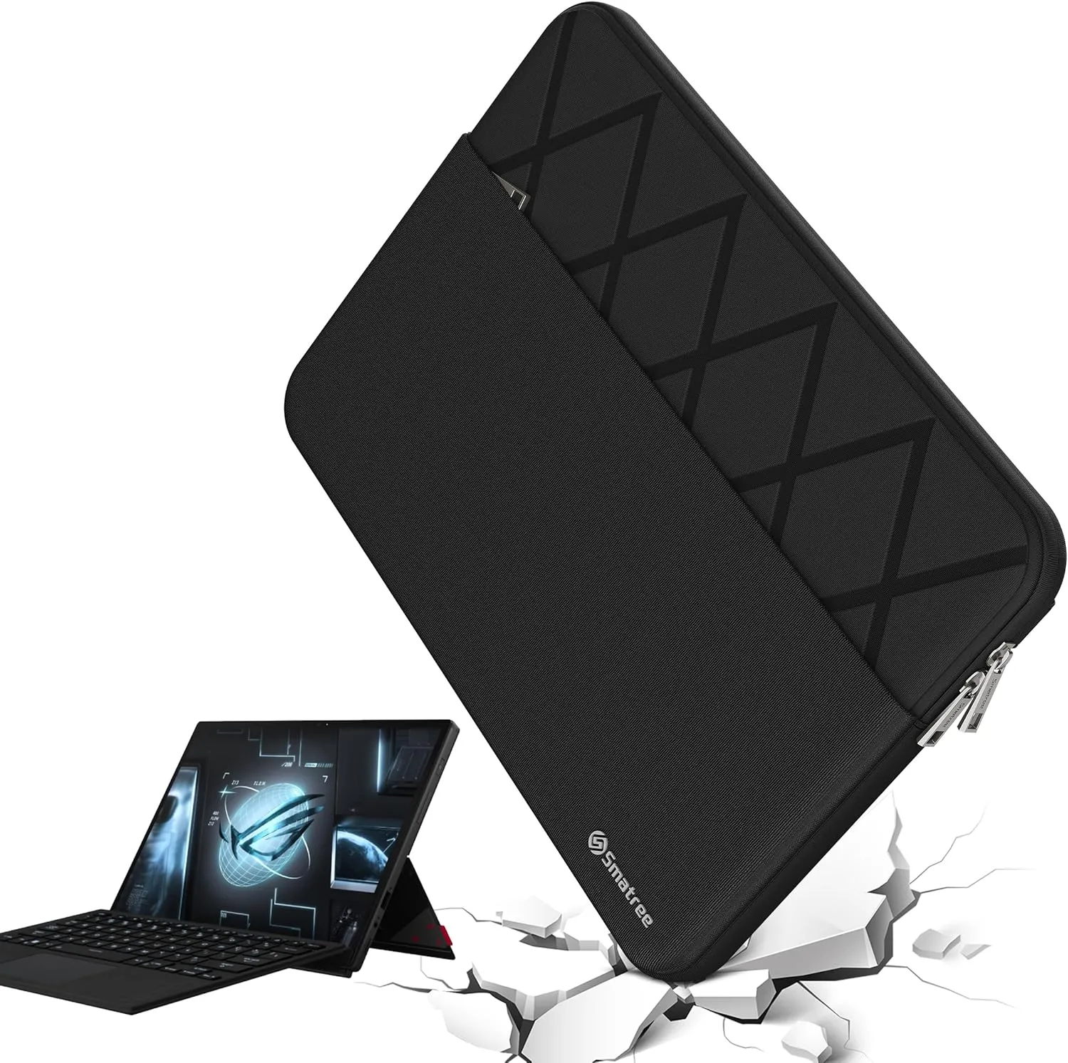 Smatree 13inch Laptop Sleeve for 13.4inch ASUS ROG Flow Z13 2025 GZ302/2023/2022, for 13.3inch ASUS ProArt PX13 HN7306/PZ13 HT5306, for Zenbook 13 OLED UX325,Zenbook S 13 Flip OLED UP5302 Laptop(E431)