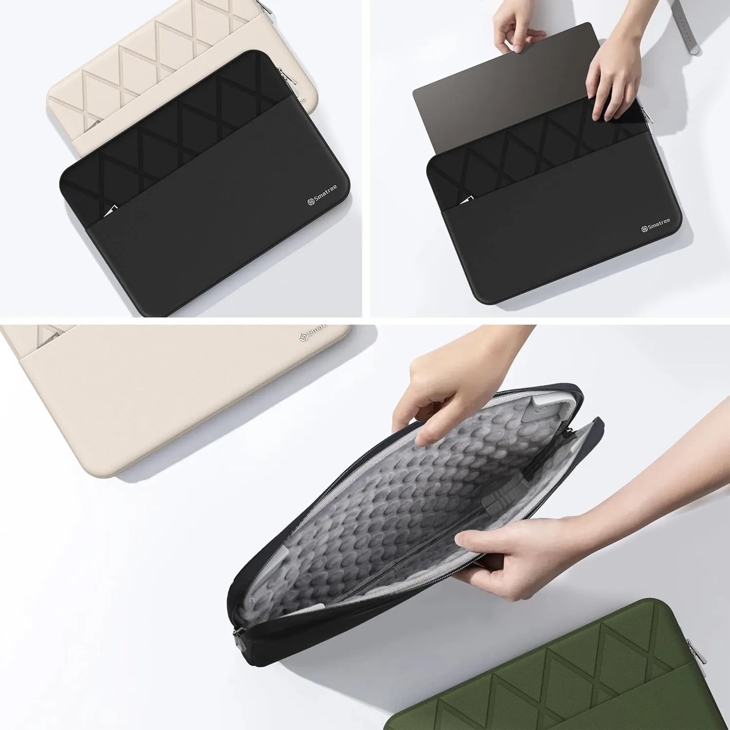 Smatree 13inch Laptop Sleeve for 13.4inch ASUS ROG Flow Z13 2025 GZ302/2023/2022, for 13.3inch ASUS ProArt PX13 HN7306/PZ13 HT5306, for Zenbook 13 OLED UX325,Zenbook S 13 Flip OLED UP5302 Laptop(E431)