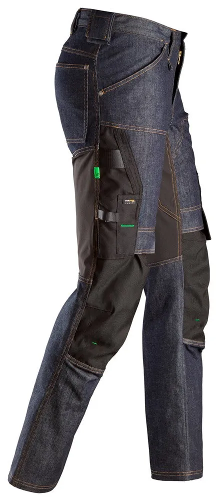 Snickers FlexiWork, Denim Work Trousers 