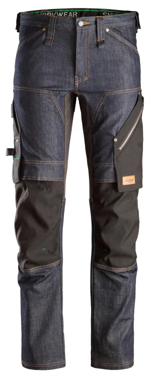 Snickers FlexiWork, Denim Work Trousers 