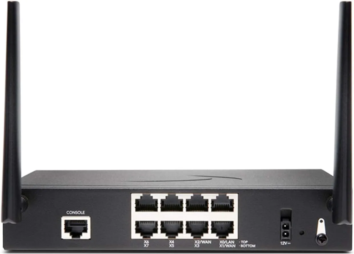 Sonicwall TZ370W Secure Upgrade Plus - 3YR Threat Edition (02-SSC-7299) | TZ370W Wireless Network Security Appliance with 3 Year Threat Protection Service Suite | Next-Generation Firewall
