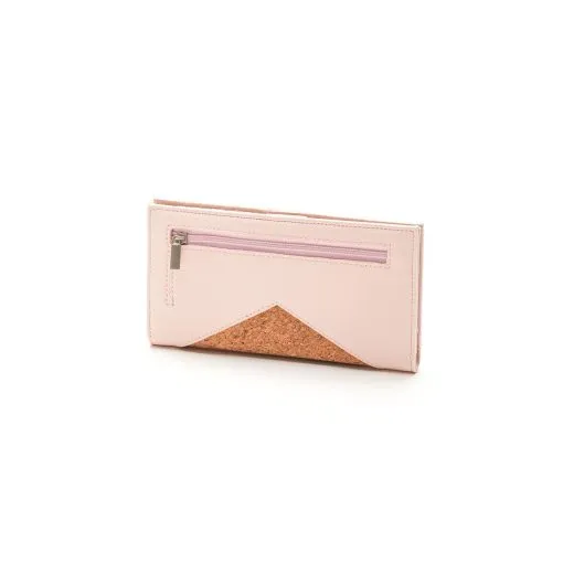 Sophie Wallet Blush and Cork