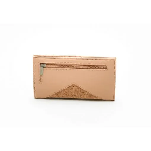 Sophie Wallet Praline and Cork