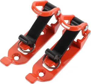 Sosoport 2pcs Metal Shovel Mount Rack for Roof Rack Car Accessories for Installation and Organization Versatile Design for Walls and Ladders Sturdy Clamp Holder