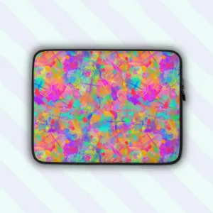 Splotches and Crosses Laptop Sleeve