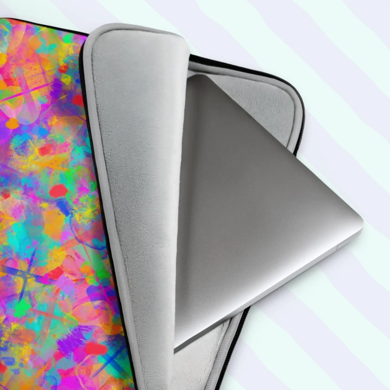 Splotches and Crosses Laptop Sleeve