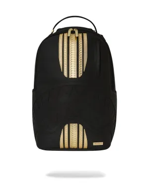 Sprayground - Gold Stripes Black Dlxsv Backpack