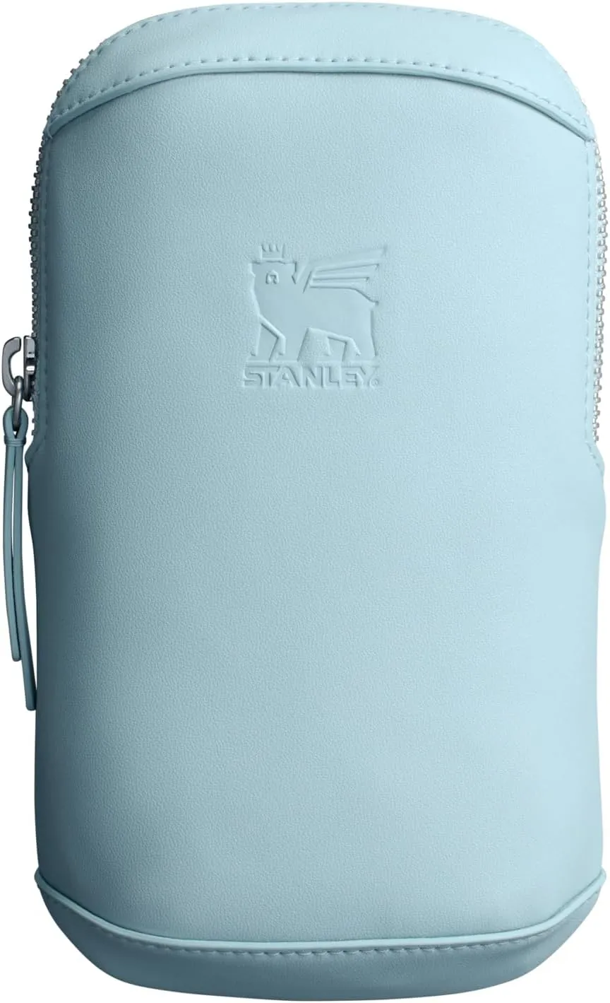 STANLEY Cross Bottle Essentials Case Max | Phone, Wallet, Keys Holder for Water Bottle | Faux Leather Accessory Pouch