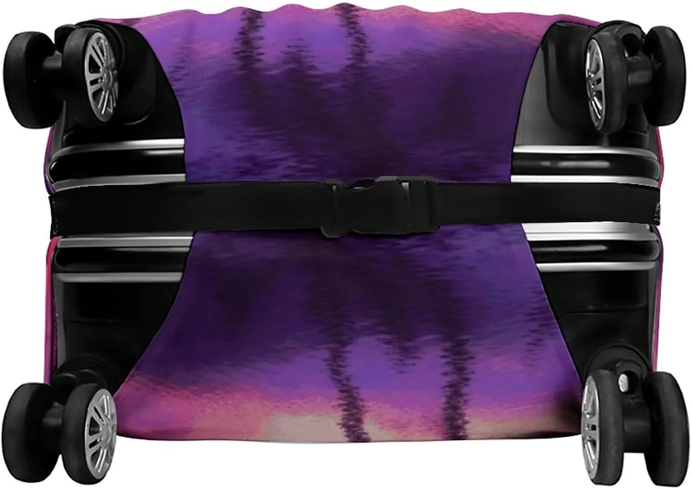 Suitcase Covers for Luggage Palm Tree Purple Sunset Fashion Luggage Cover Washable Protector Waterproof Suitcase Cover Anti-scratch Travel Suitcases Covers Case for 19-32 Inch Luggages XL