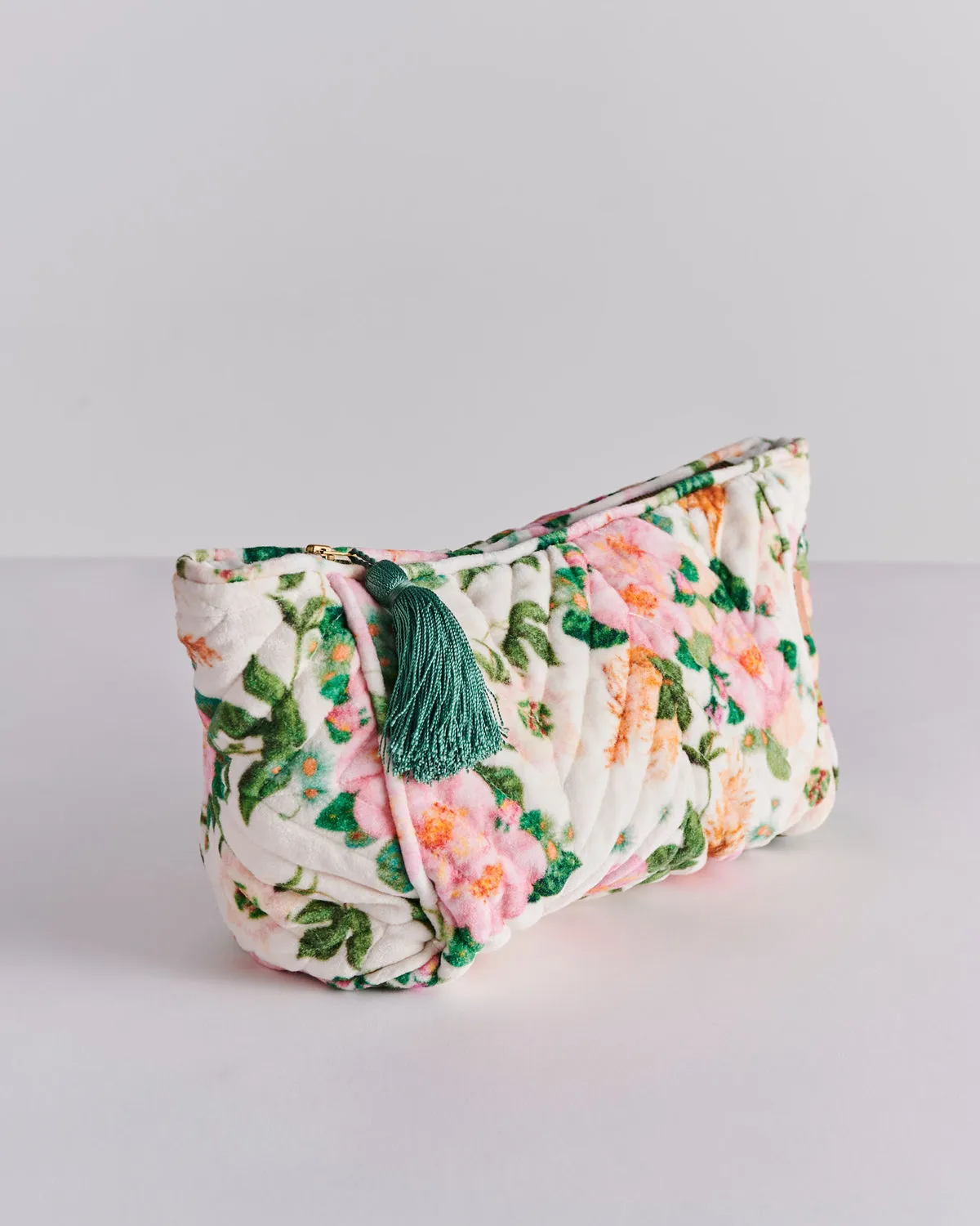 Sunday Stroll Velvet Toiletry Bag - Kip&Co