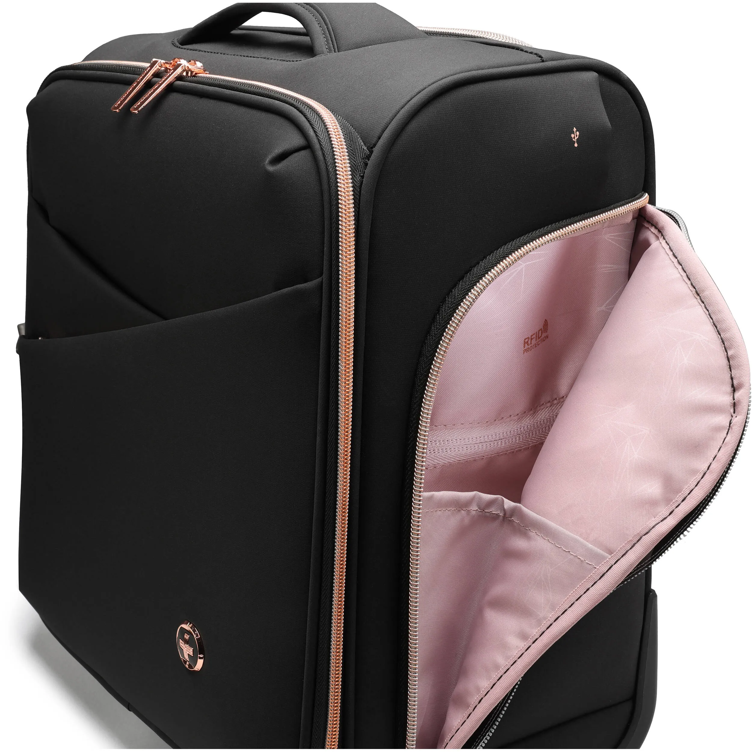 Swissdigital KATY ROSE NG Underseat Luggage (Black)