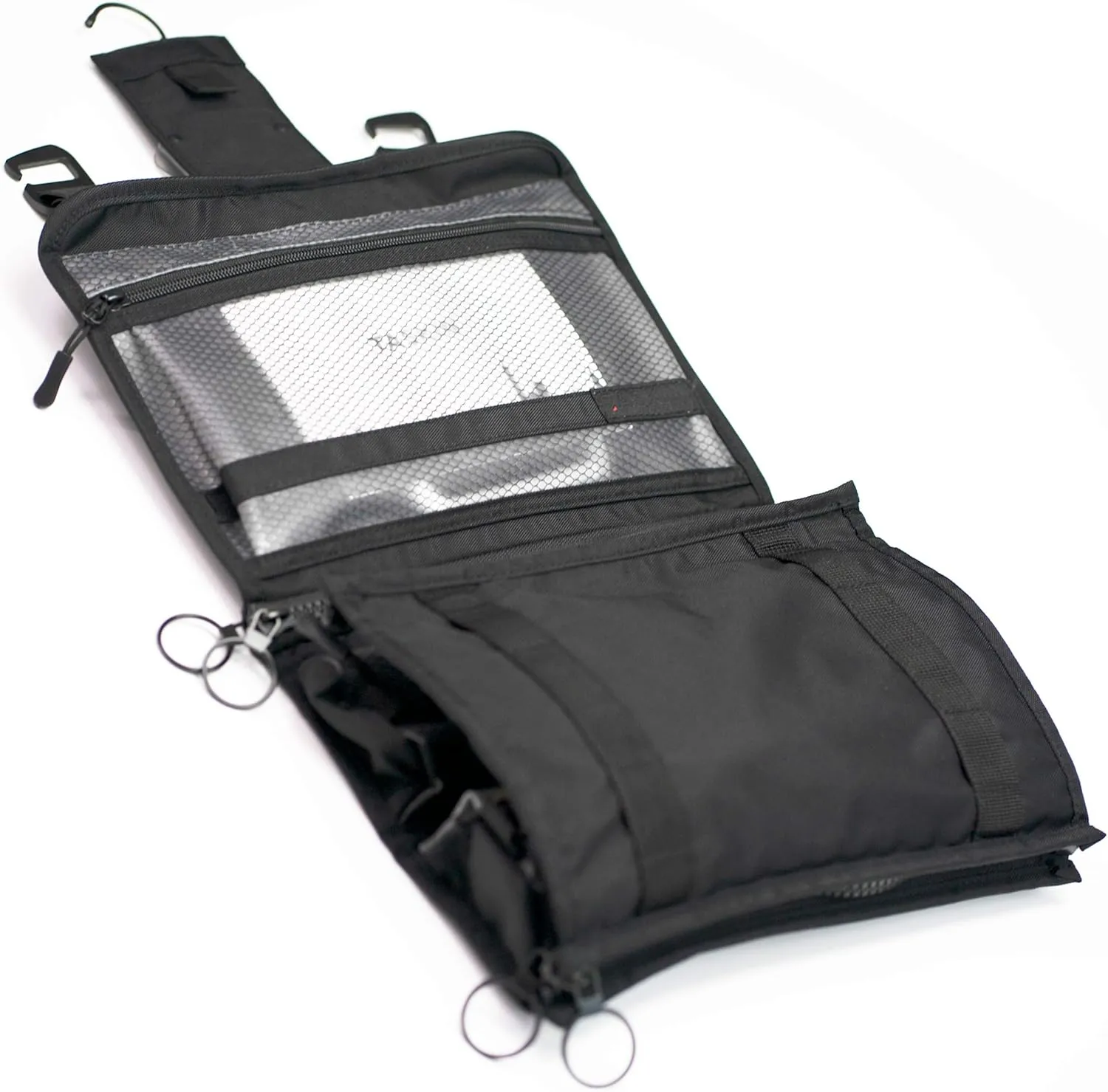Taskin ROLR | 3-in-1 Toiletry Bag | Built-in 4 Suction Cups, Water Resistant