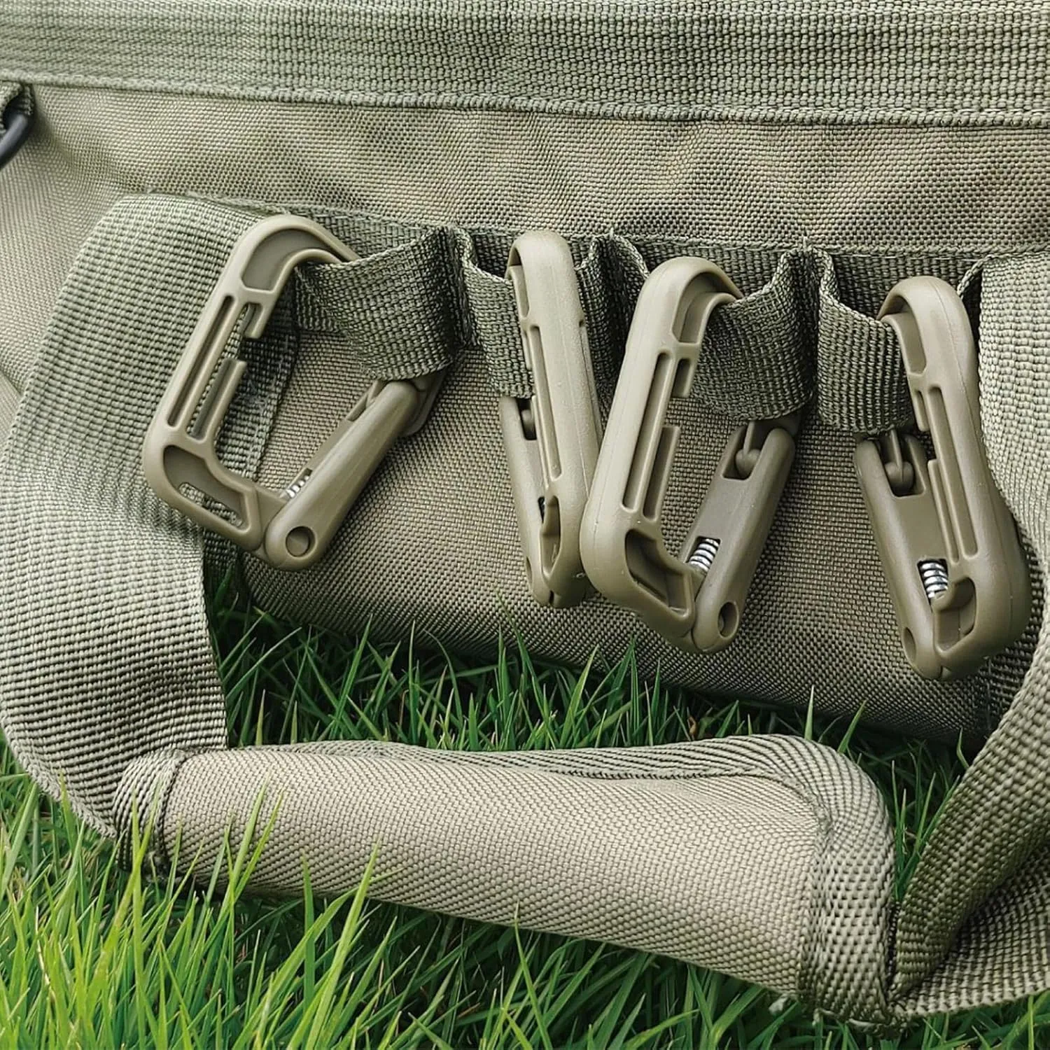 Tent Stakes Storage Bag Organizer Case Portable Heavy Duty Tent Pole Pegs Bag Camping Nail Bag for Camping Outdoor Tent Nails