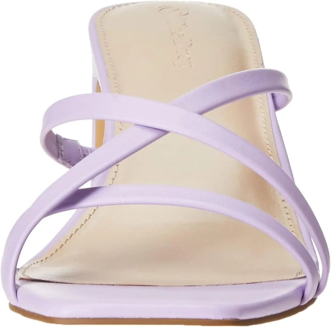 The Drop Women's Amelie Strappy Square Toe Heeled Sandal