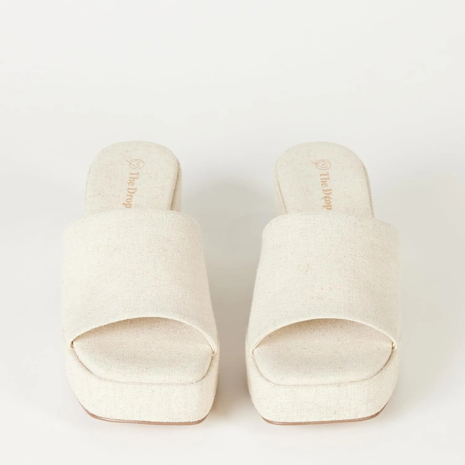 The Drop Women's Bertina Platform Slide Sandals