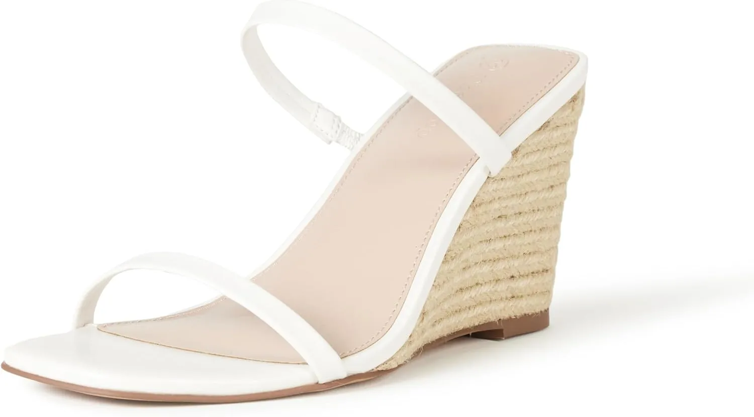 The Drop Women's Sophia Two Strap Wedge Sandals
