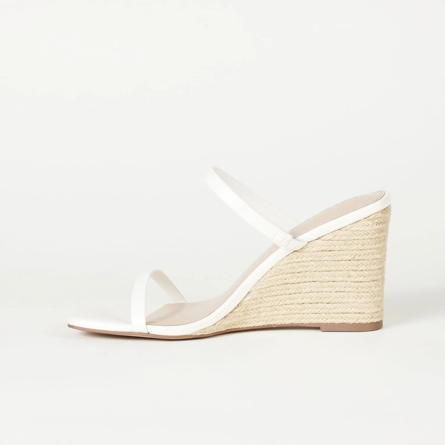 The Drop Women's Sophia Two Strap Wedge Sandals