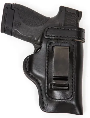 The Holster Store for Glock 42 Gun Holster Pro Carry HD IWB CCW Leather Holster Black