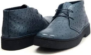 The Original British Walkers Men's Playboy High top Chukka Boot - Ostrich