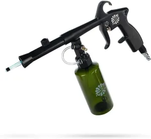 The Rag Company - Ultra Air Spray Applicator Tool – Exterior Auto Detailing; Customizable Applicator Tool; Effortless Storage; Durable Metal Design - Black
