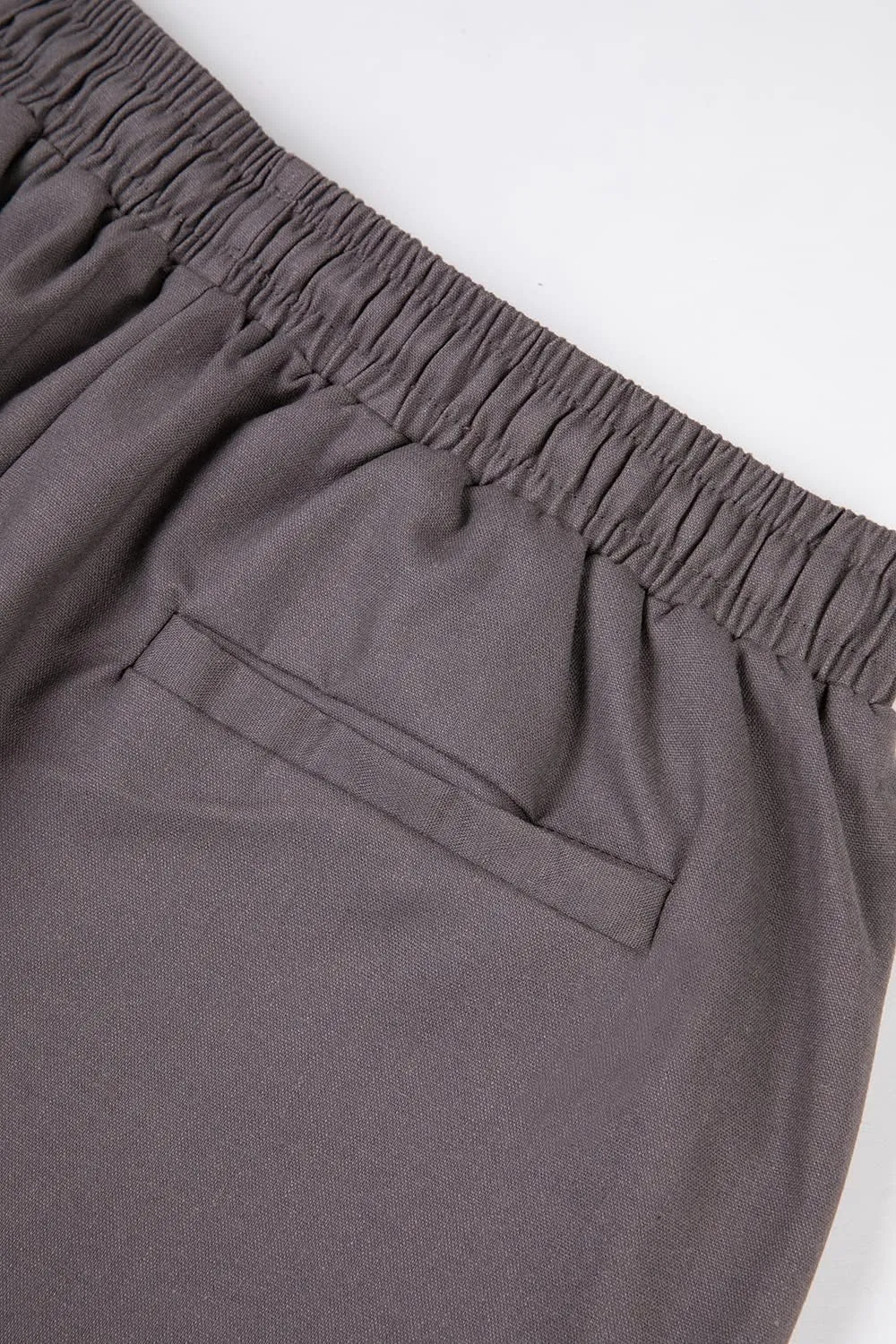 THWEI Linen Pants Mens Casual Drastring Loose Fit Summer Lightweight Beach Pants