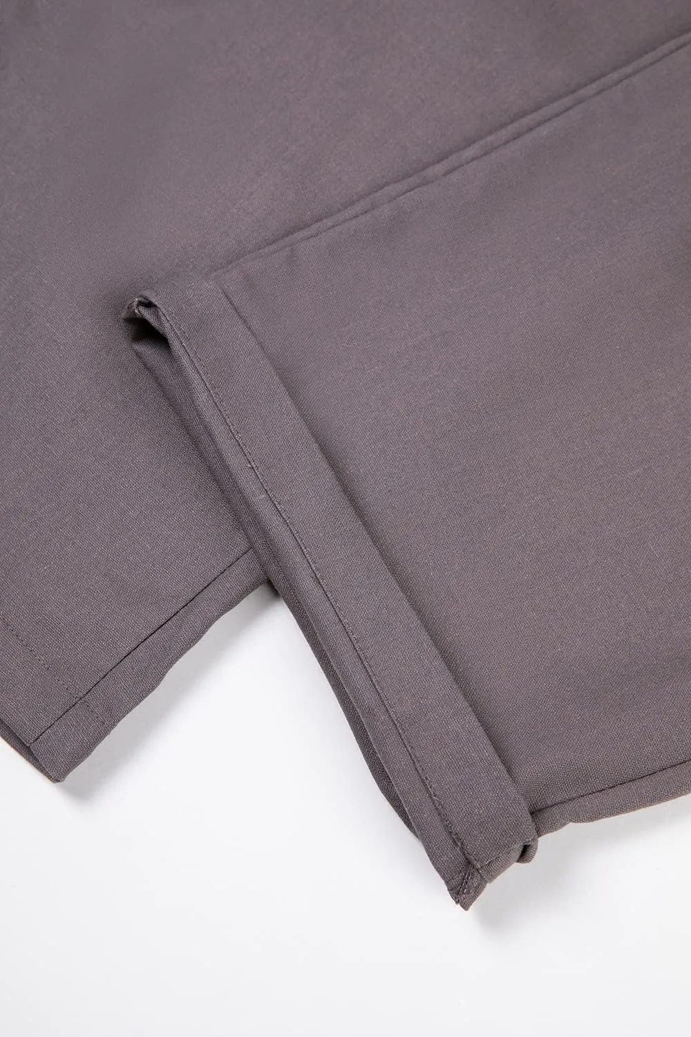 THWEI Linen Pants Mens Casual Drastring Loose Fit Summer Lightweight Beach Pants