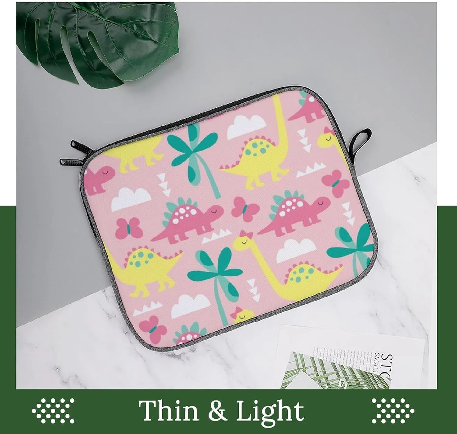 TigerPrint Large Capacity Portable Laptop Case Unisex