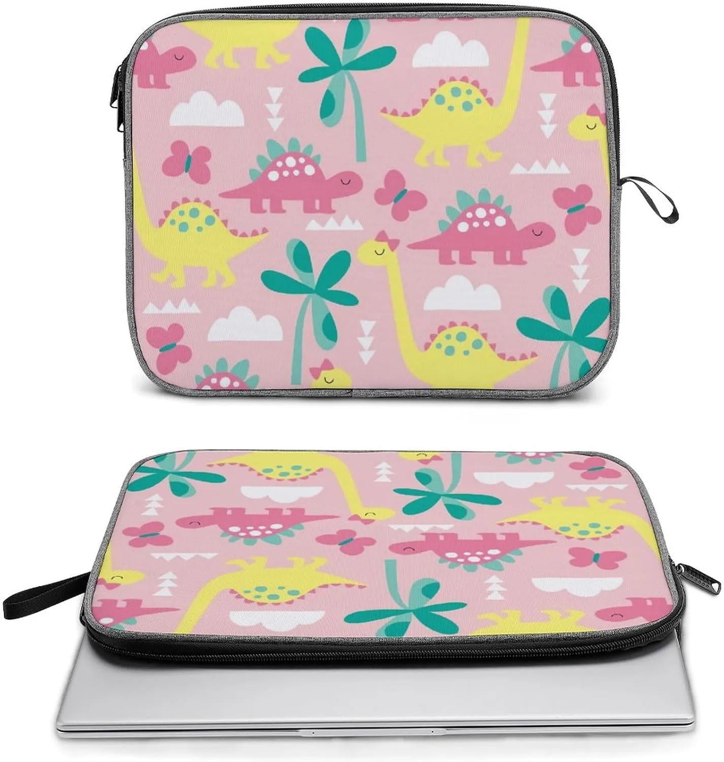 TigerPrint Large Capacity Portable Laptop Case Unisex
