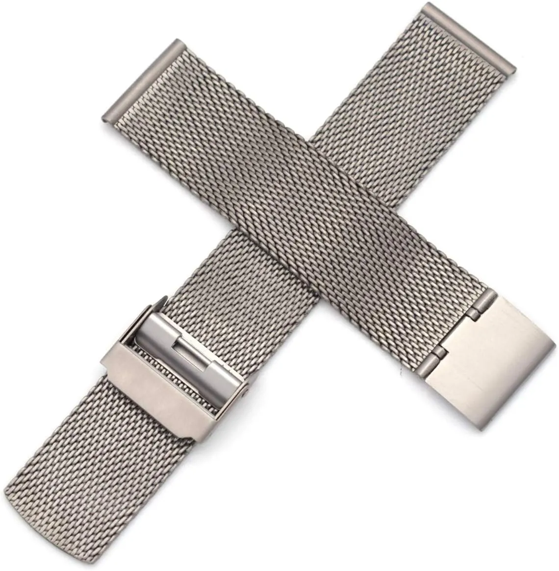 Titanium Mesh Watch Band for Mens Women, Mesh Watch Straps