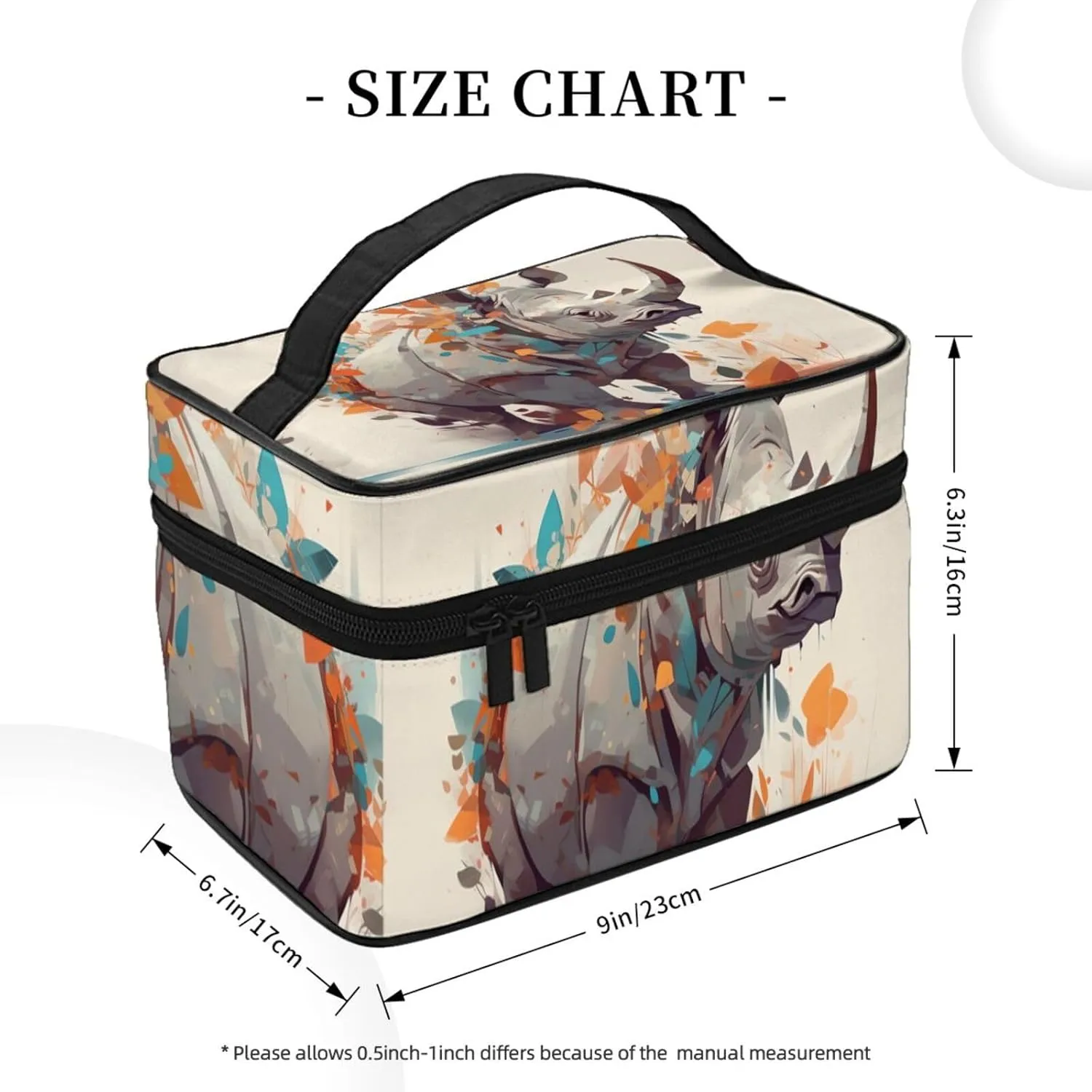 Toiletry Bag for Women Men Dopp Kit Travel Makeup Bag Make Up Organizers Cosmetic Bag Hand Drawn Animals Hanging Toiletry Bag Shaving Bag with Large Capacity for Travel