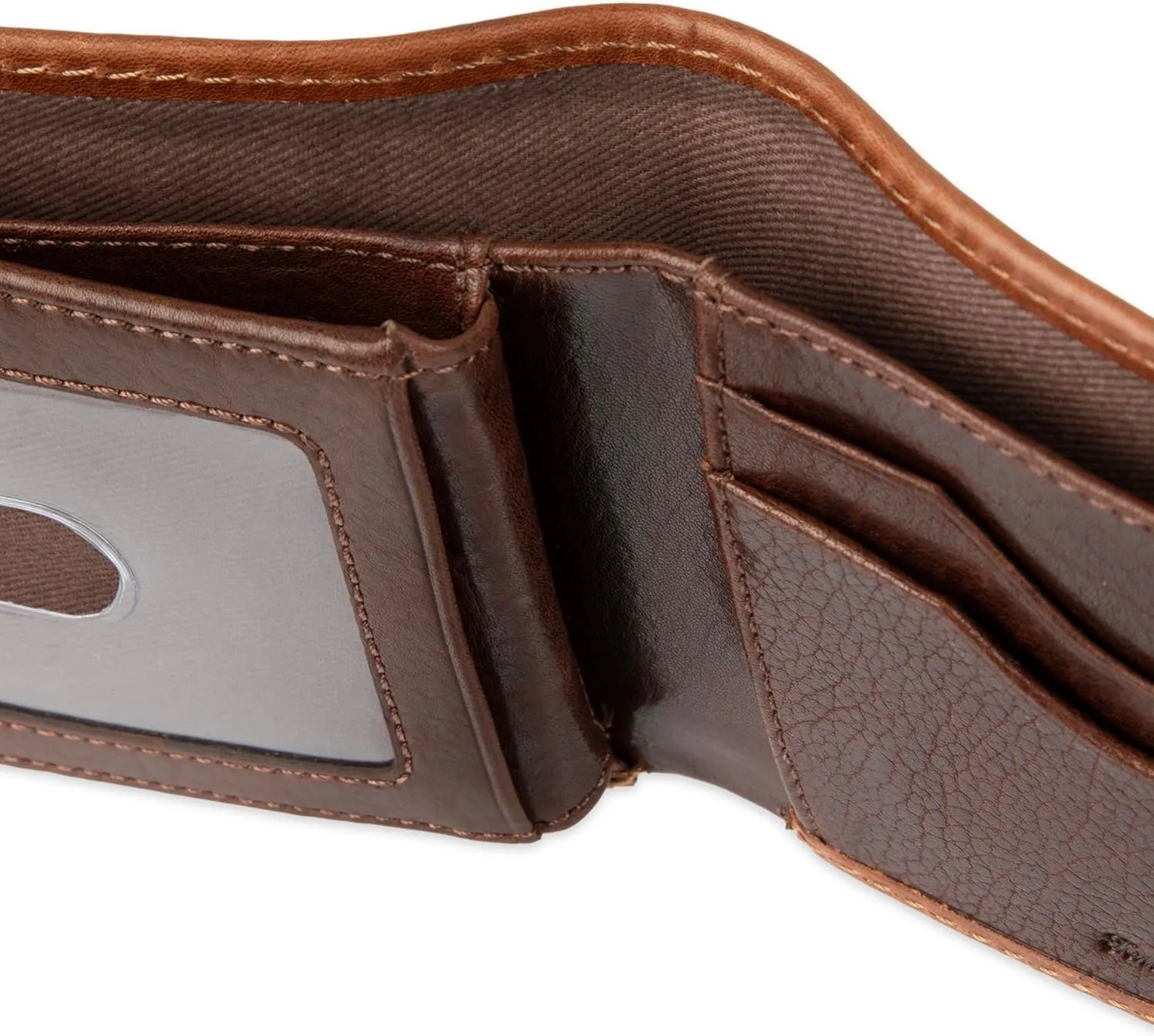Tommy Bahama Men's Bifold Slim Leather Wallet