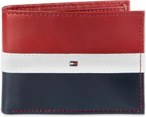 Tommy Hilfiger Men's Classic Bifold Wallet with ID Window and Multiple Card Slots