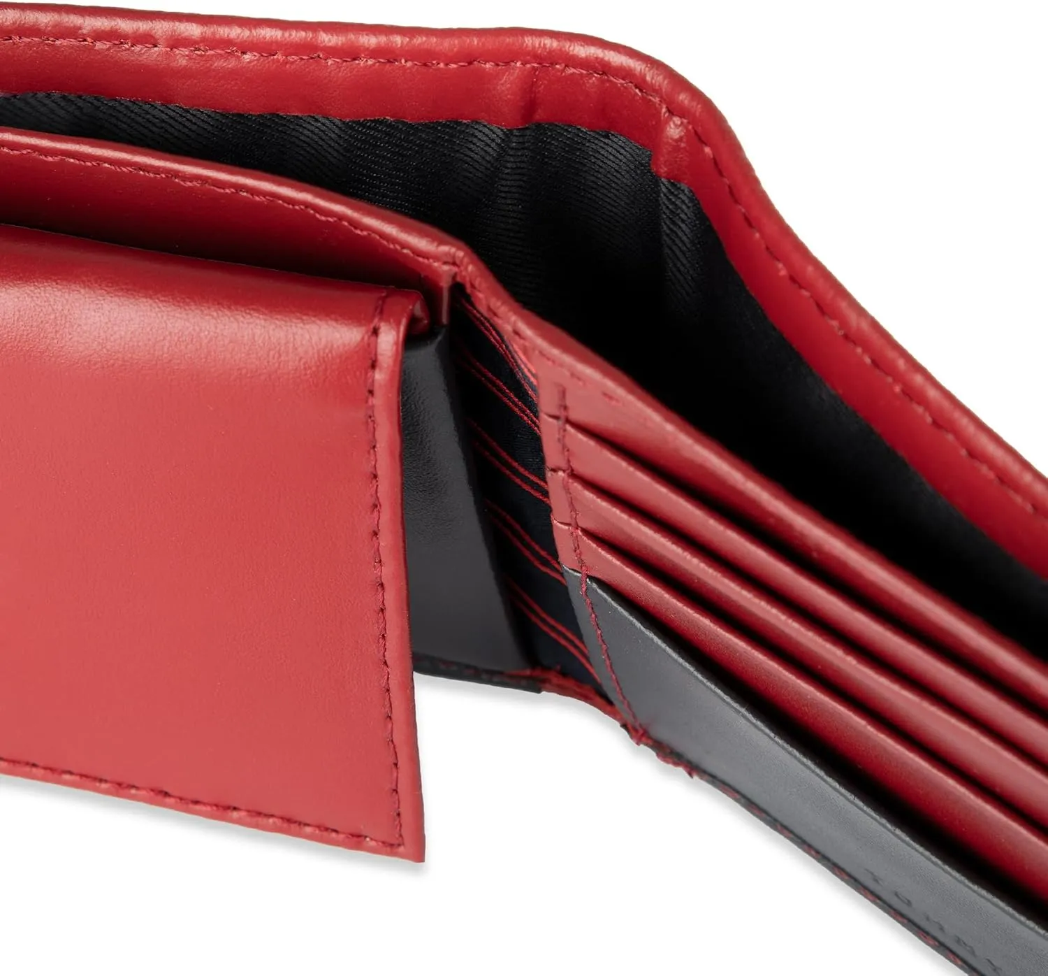 Tommy Hilfiger Men's Classic Bifold Wallet with ID Window and Multiple Card Slots