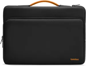tomtoc 360 Protective Laptop Case for 15-inch 2025 New MacBook Air M4/A3241 M3/A3114 M2/A2941, 15 Inch Microsoft Surface Laptop 7/6, Dell XPS 15 Plus, 15-in MacBook Pro, Acer HP Chromebook 14