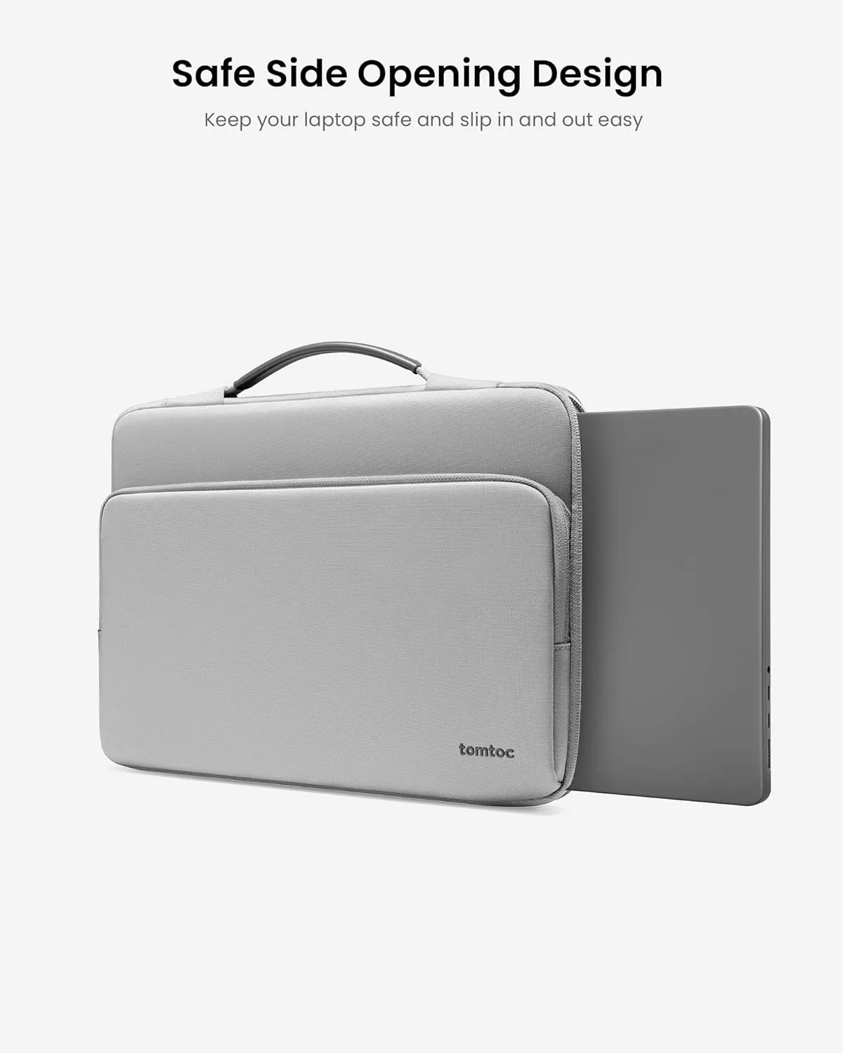 tomtoc 360 Protective Laptop Case for 15-inch 2025 New MacBook Air M4/A3241 M3/A3114 M2/A2941, 15 Inch Microsoft Surface Laptop 7/6, Dell XPS 15 Plus, 15-in MacBook Pro, Acer HP Chromebook 14