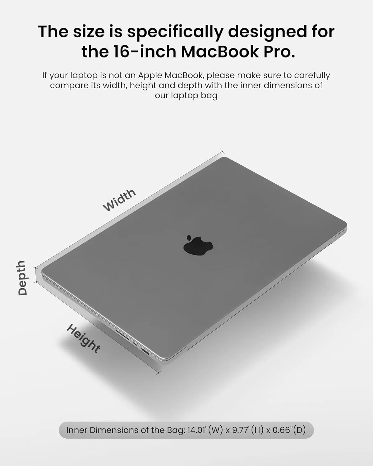tomtoc 360 Protective Laptop Shoulder Bag for 16-inch MacBook Pro M4/M3/M2/M1 Pro/Max A3403 A3186 A2991 2024-2021, 15-inch MacBook Air M2/A3114 M2/A2941, Dell XPS 16/15, Cordura Ballistic Nylon Fabric