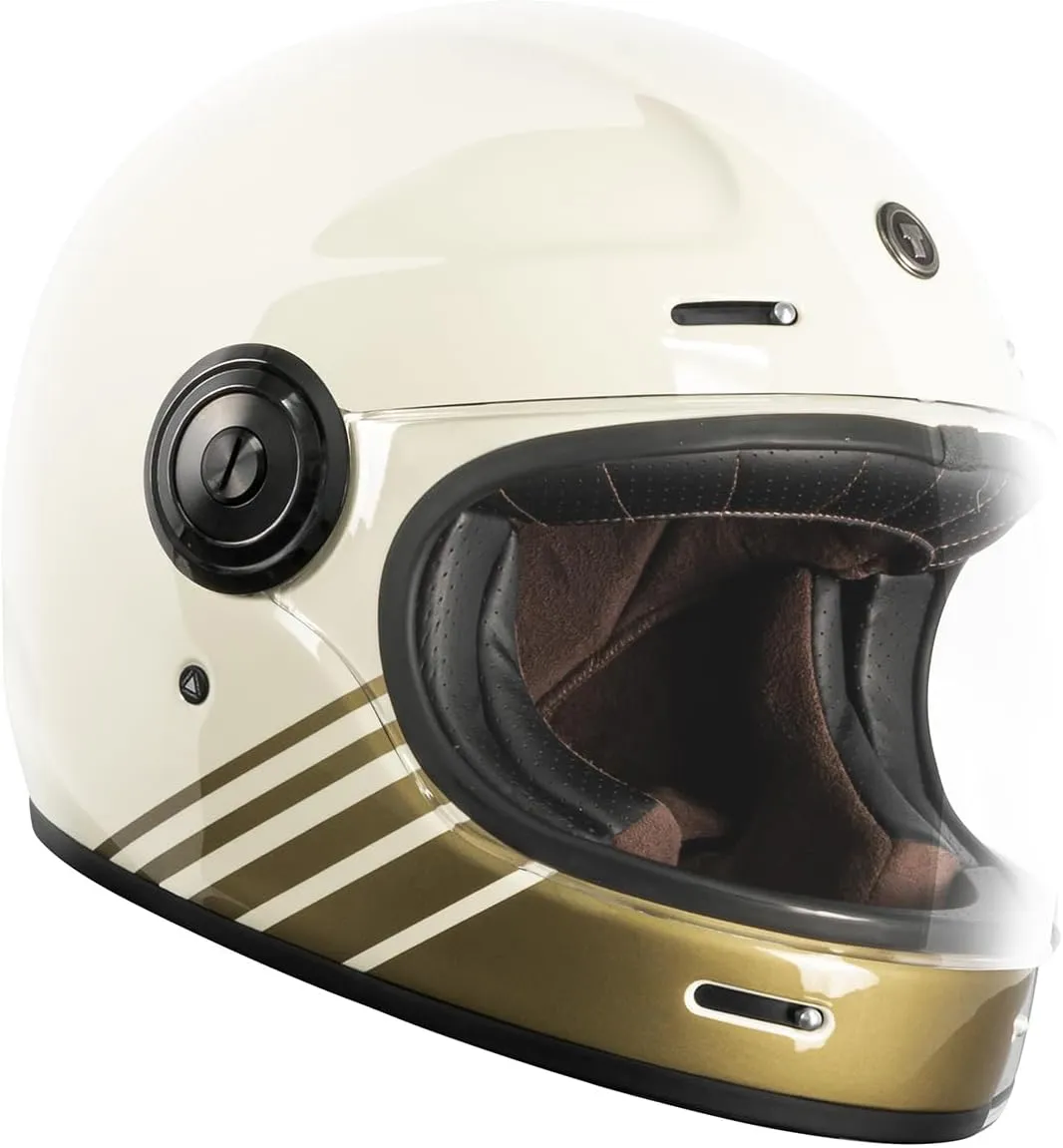 TORC T1/Newport Fiberglass Full Face Motorcycle Helmet DOT & ECE Approved