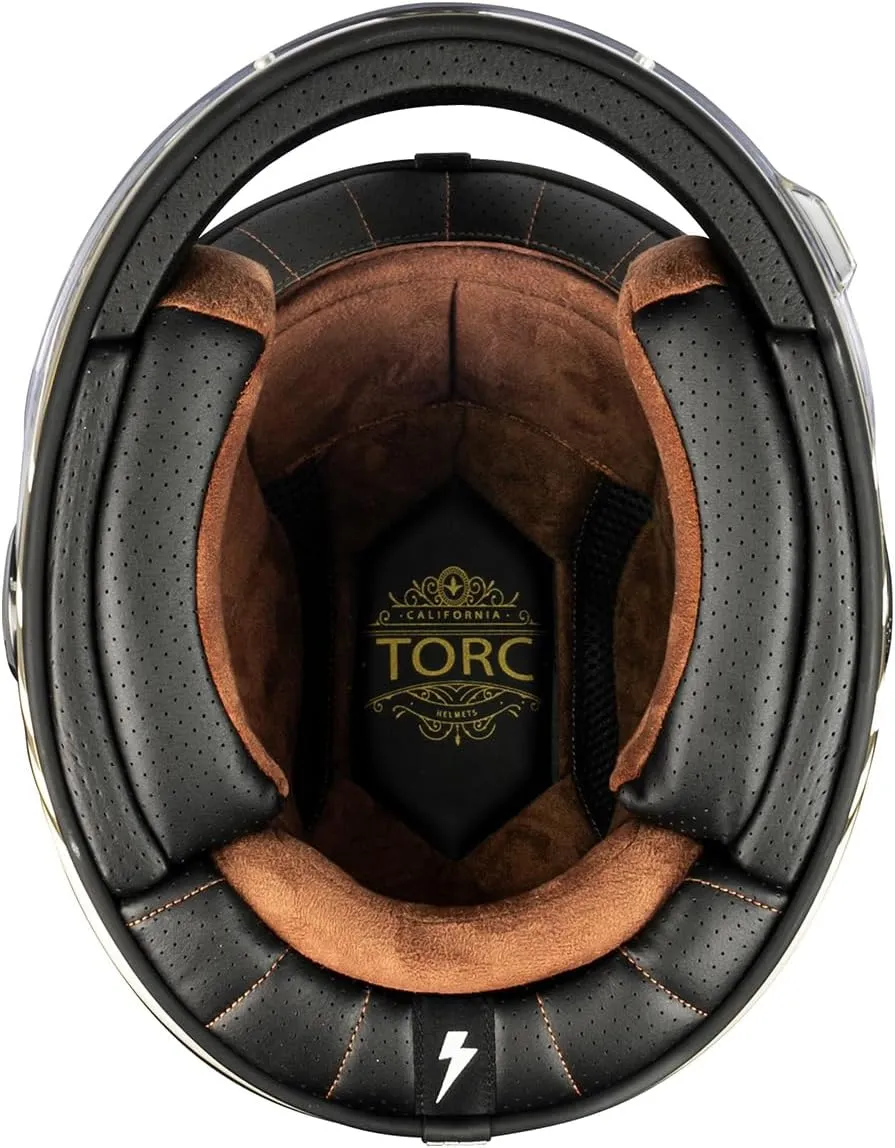 TORC T1/Newport Fiberglass Full Face Motorcycle Helmet DOT & ECE Approved